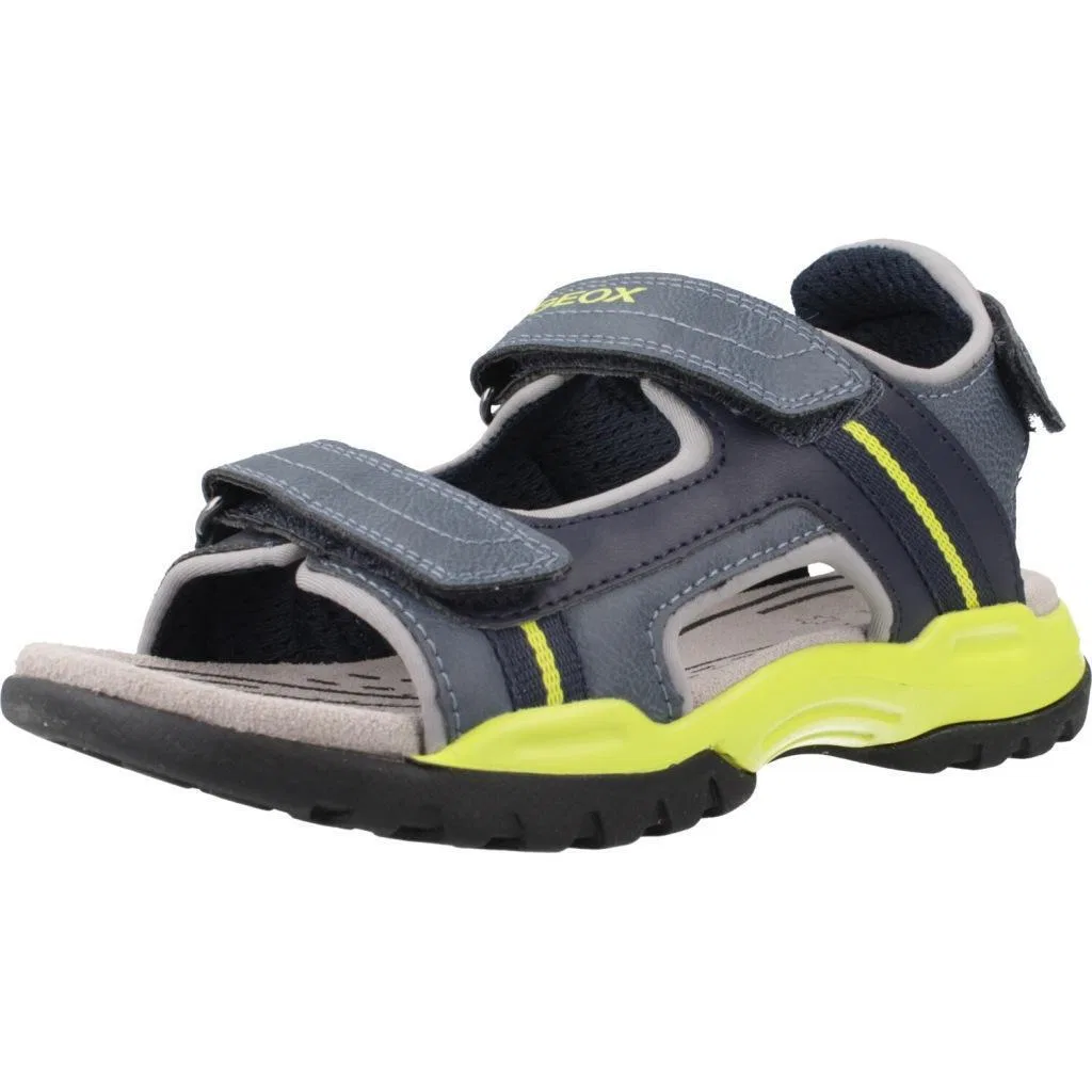 Детские сандалии с липучкой J Borealis B Geox, Blau