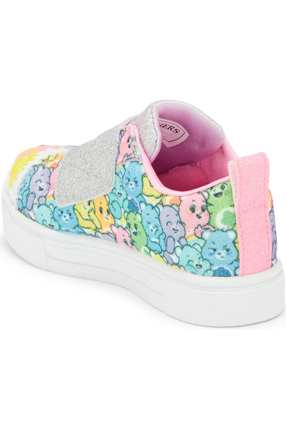 Кроссовки детские с радужным носком Twinkle Toes Sparks Care Bears SKECHERS, Smlt — фото 2