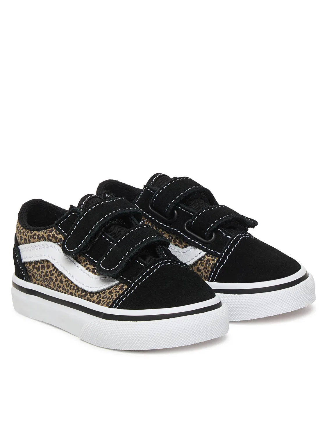 Тканевые кроссовки для девочки Old Skool Vans, коричневый — фото 2