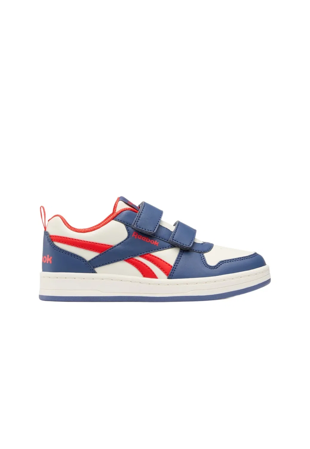 Кроссовки Royal Prime 2.0 с двумя ремешками на липучке, белые Reebok, Chalk Legacy Blue Rival Red — фото 4