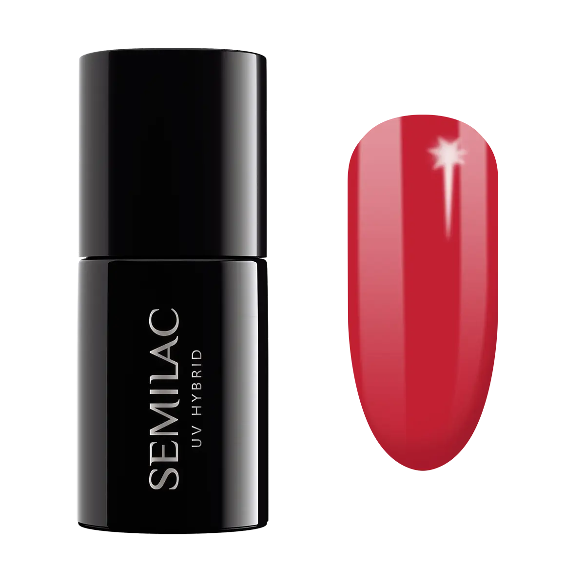 

Semilac UV Hybrid гибридный лак для ногтей, 231 Girl On Fire