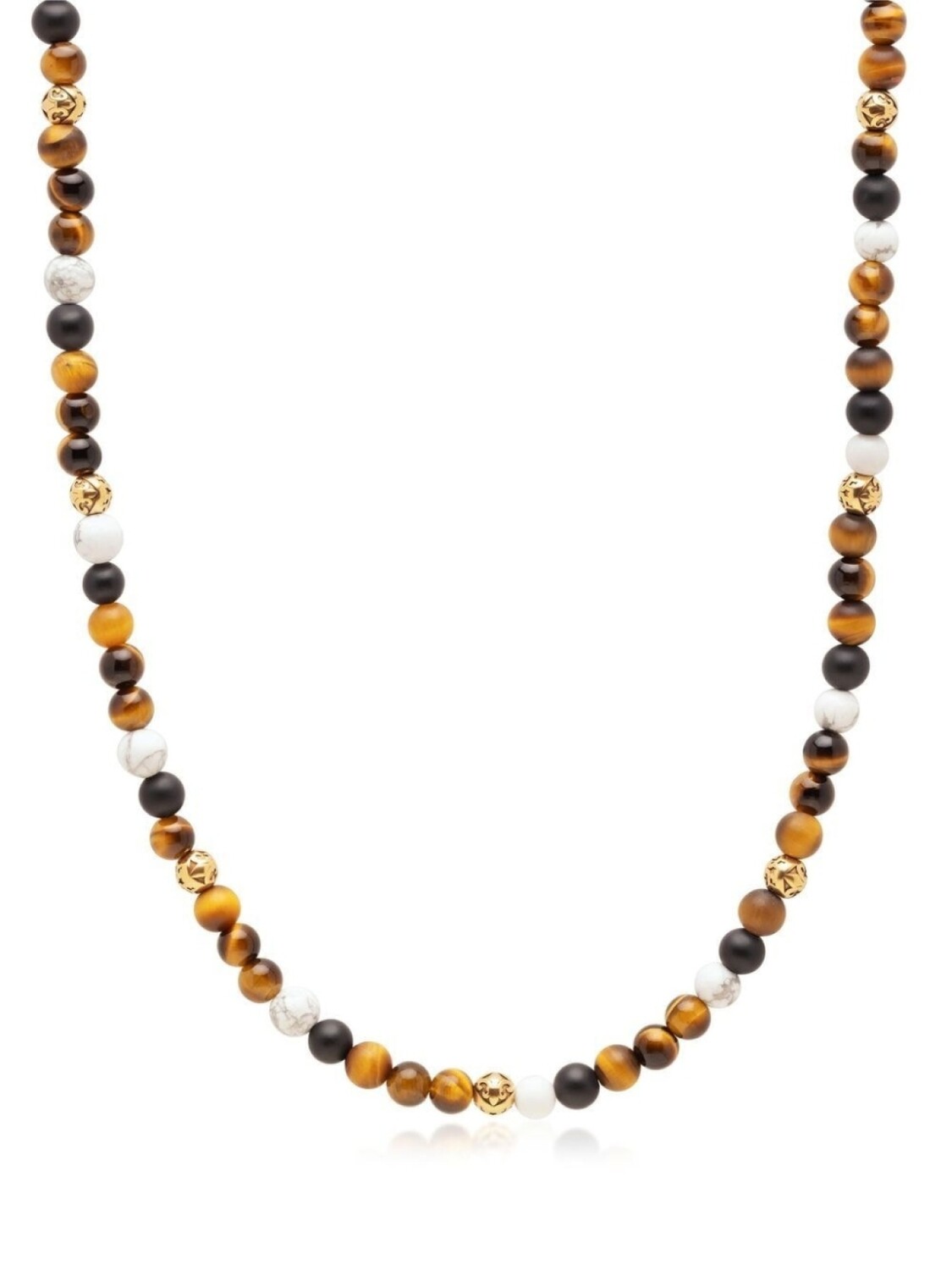 

Колье с камнями Nialaya Jewelry, коричневый