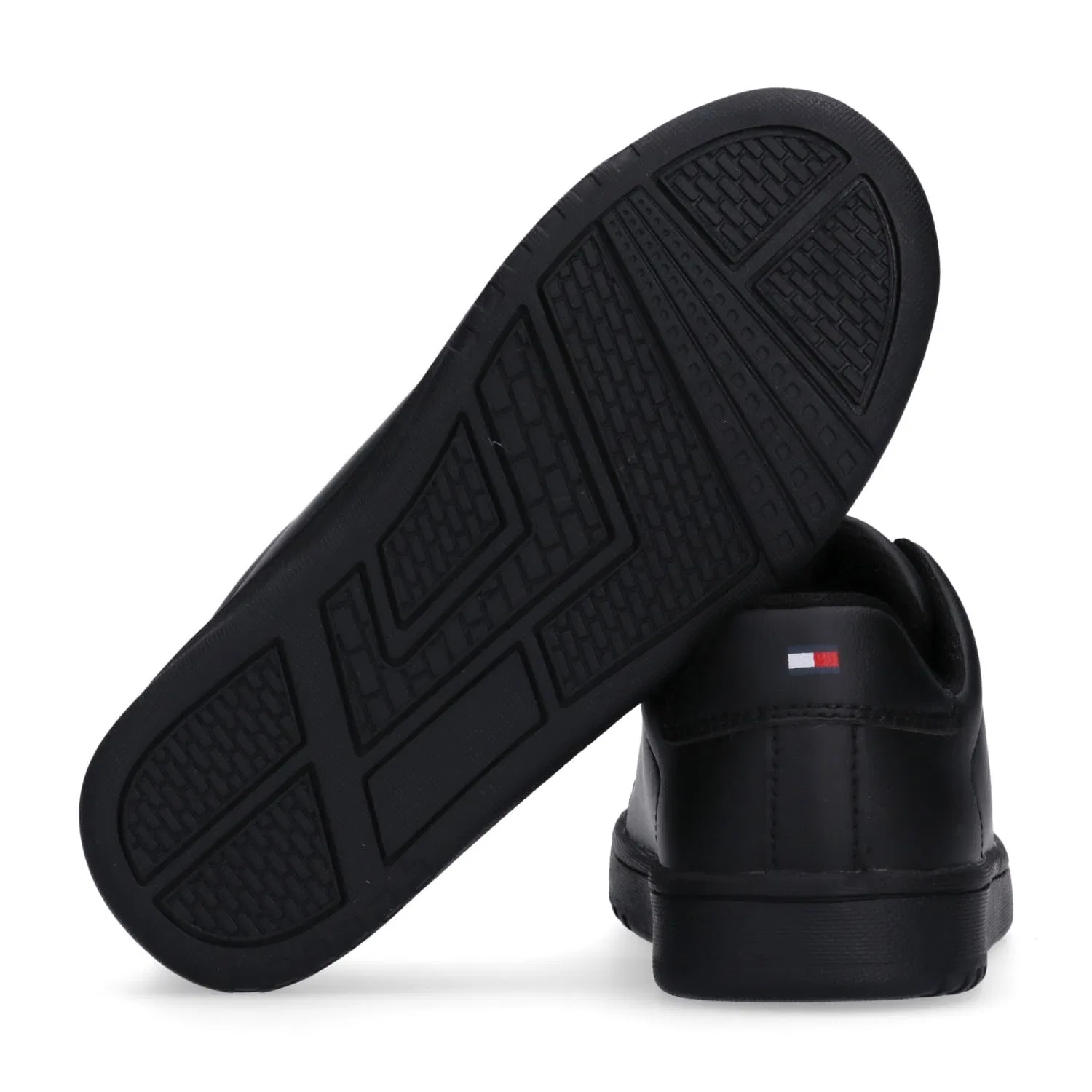 Детские кроссовки для девочек с принтом Jack Tommy Hilfiger, Black — фото 2