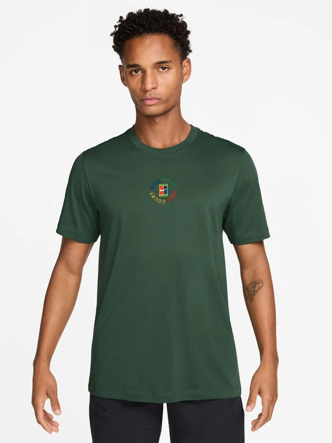 Футболка NikeCourt Dri-FIT Nike, зеленый