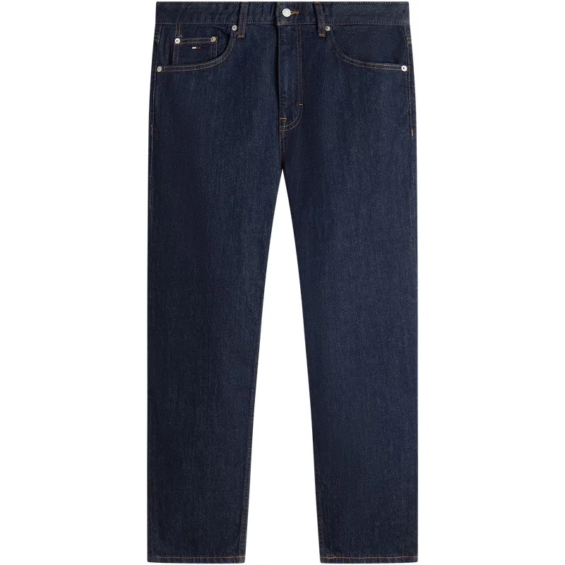 Мужские джинсы зауженные Tommy Hilfiger, Dark Denim Blue 1BK — фото 3