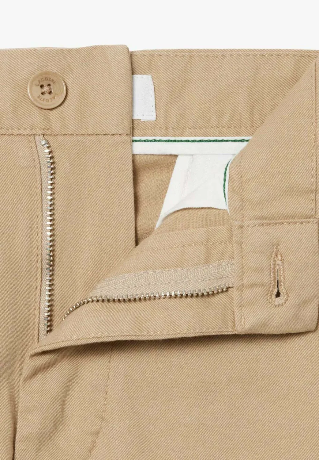 Брюки-Чиносы для взрослых, Венская цепочка - брюки-чиносы Lacoste, Camel — фото 4