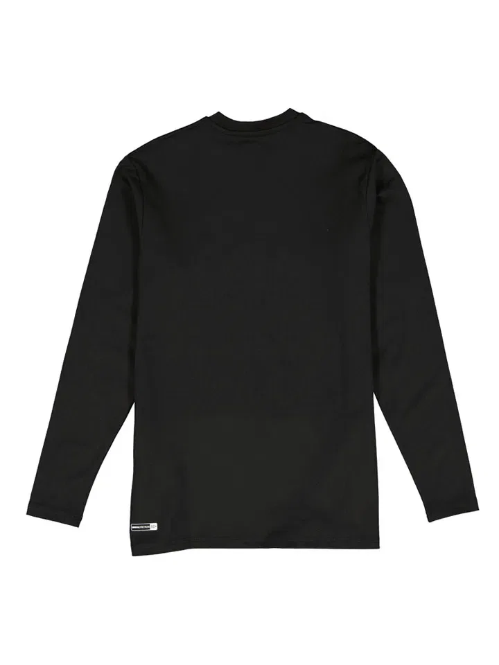 Пляжная рубашка однотонная Solid Streak Quiksilver, черный — фото 2