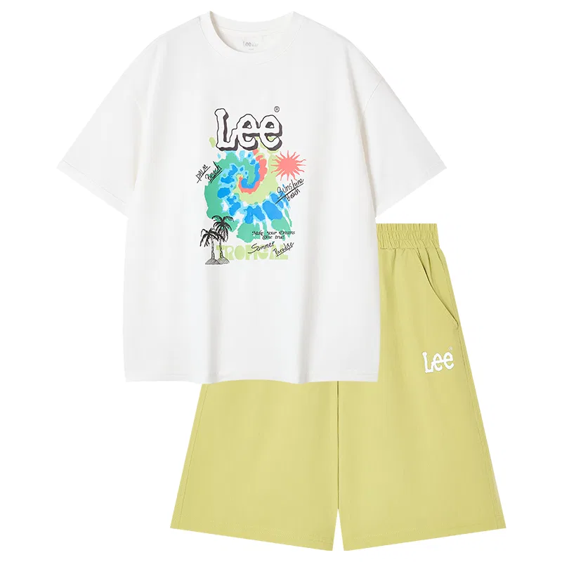 Детский комплект спортивной одежды для детей Lee, Moon White