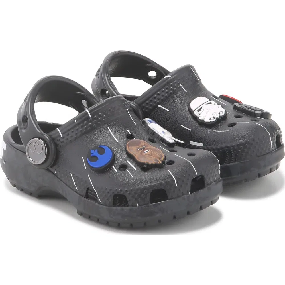Детские классические сабо Star Wars Crocs, Black Star Wars