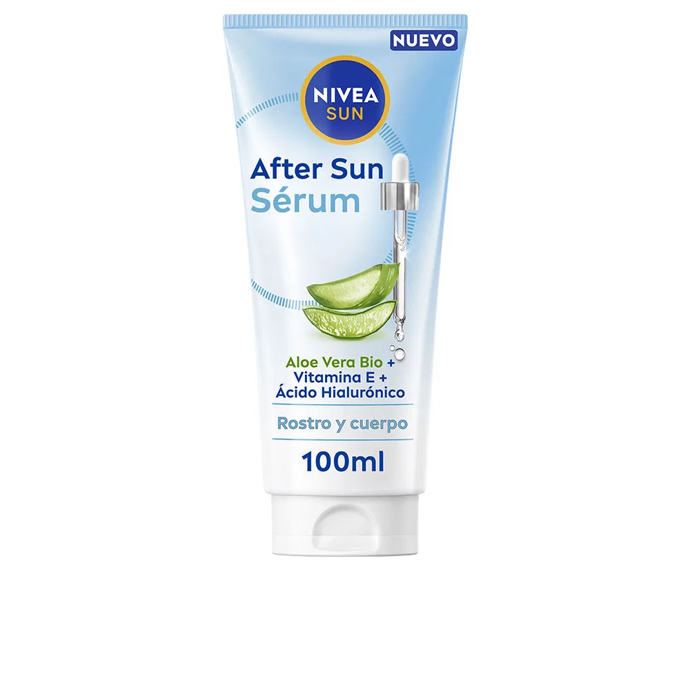Сыворотка после загара для лица и тела, 100 мл, с алоэ вера Nivea, SUN after sun sérum rostro y cuerpo