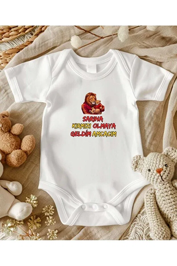 Детское боди-слип с принтом Uncle Lupi, Bitter Coffee - Soft Powder