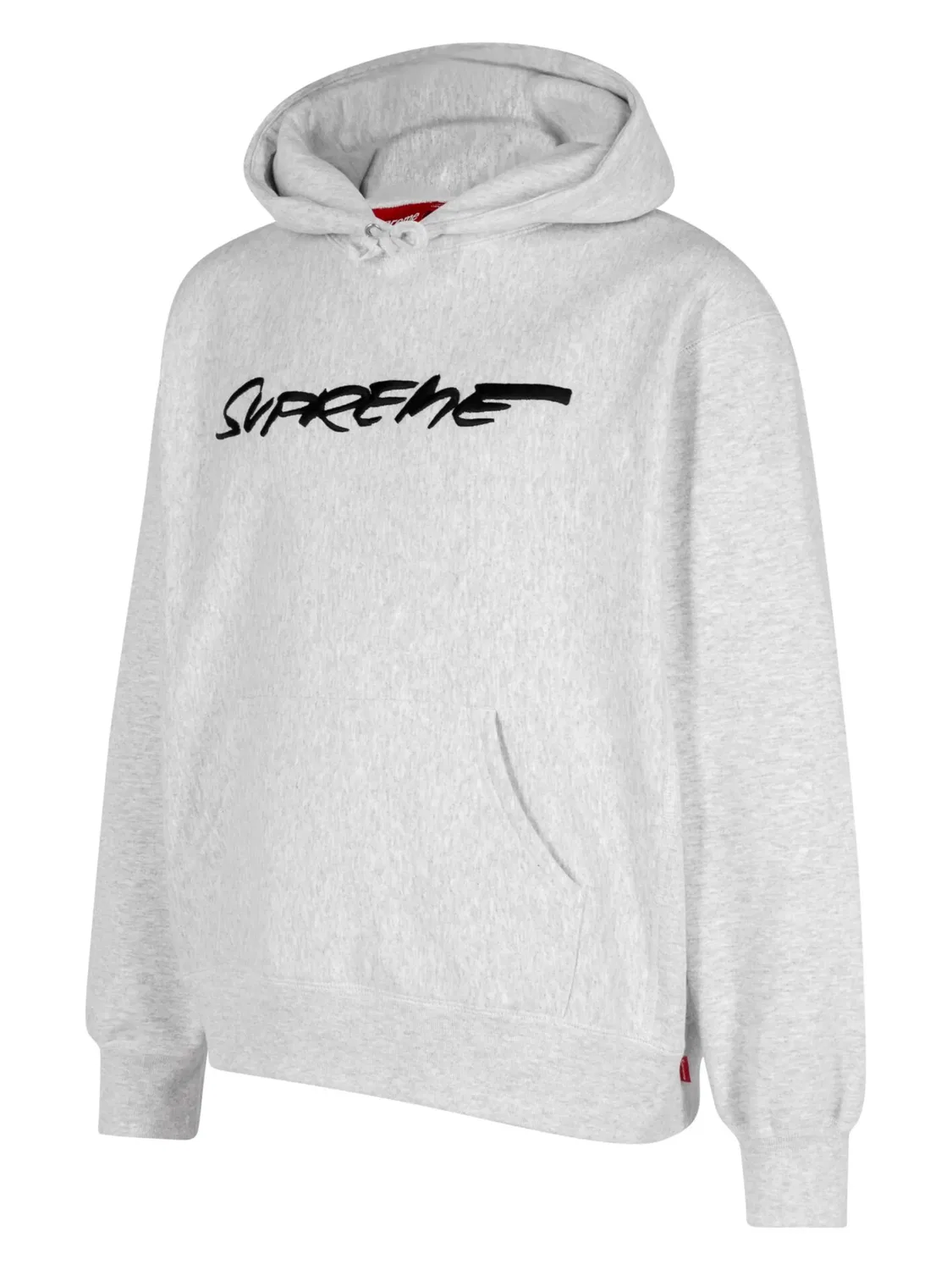 Supreme Худи Futura серый джерси — фото 2