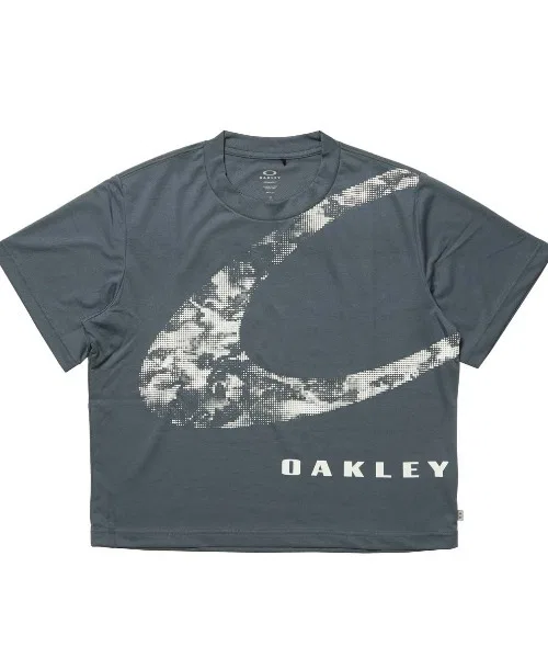 Детская футболка с принтом YTR Mesh Bold Tee 11.0 OAKLEY, Grey