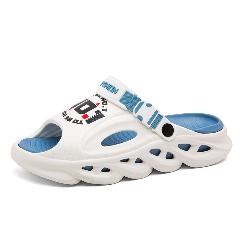 

Пляжные сандалии мужские серые NANJIREN, White Blue