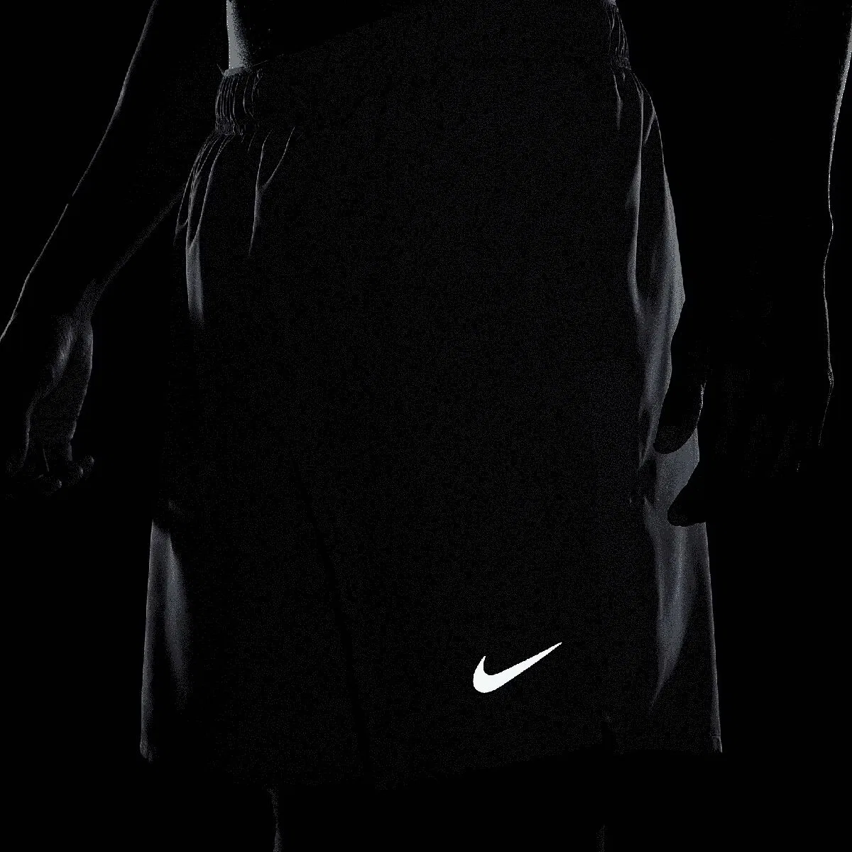 Мужские шорты для бега Dri-Fit 7in Challenger Short Nike, Smoke Grey Smoke Grey Reflective Silv — фото 2