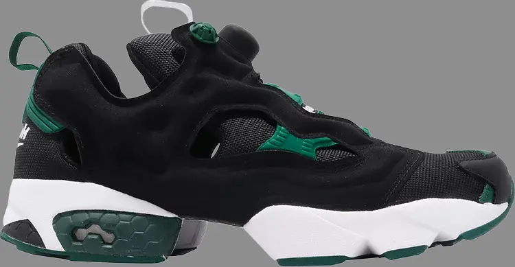 

Кроссовки instapump fury og mu 'dark green' Reebok, черный