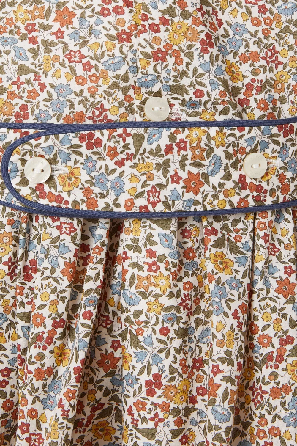 Платье с бантом Marianne Floral Velvet Pepa London — фото 3