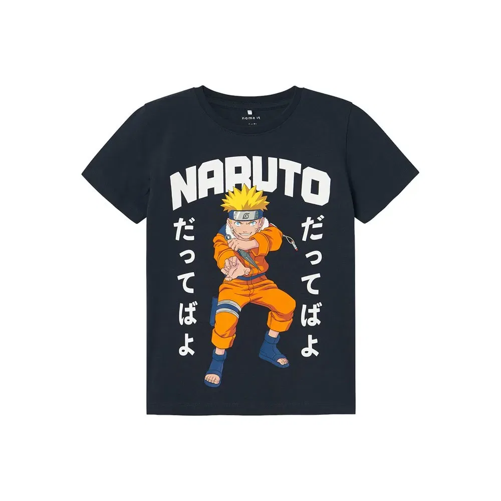 Футболка с коротким рукавом Naruto Name It, синий