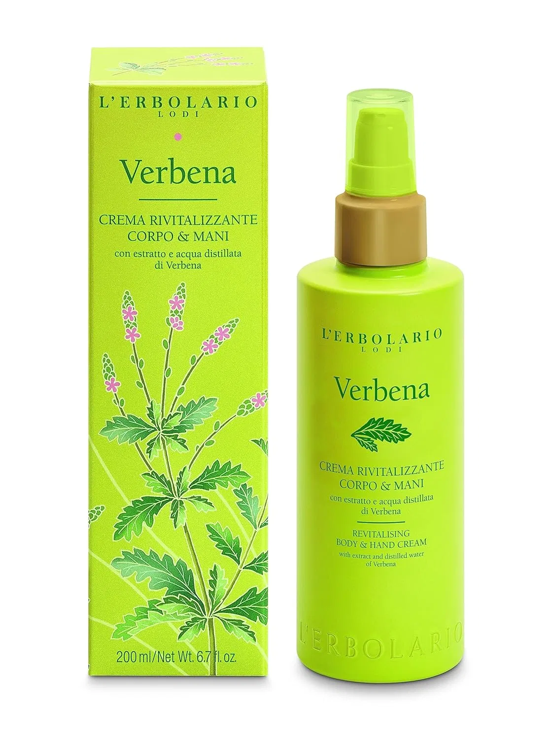 Лосьон для рук и тела L'Erbolario Verbena, 200 мл L'Erbolario