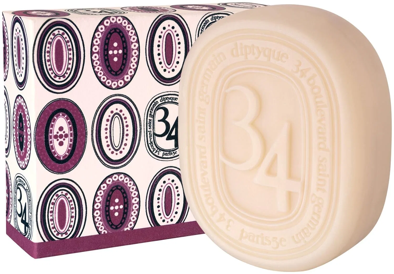 Твердое мыло ароматизированное Diptyque 34, 200 г