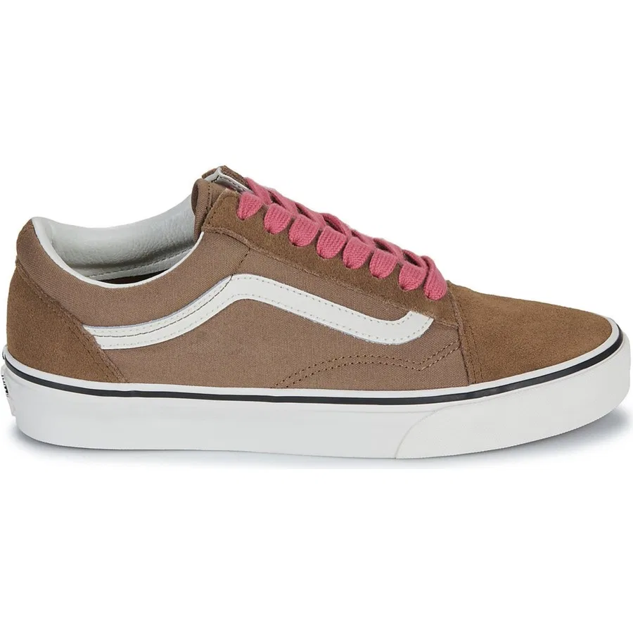 Кеды Old Skool Vans, Коричнево-розовый — фото 2