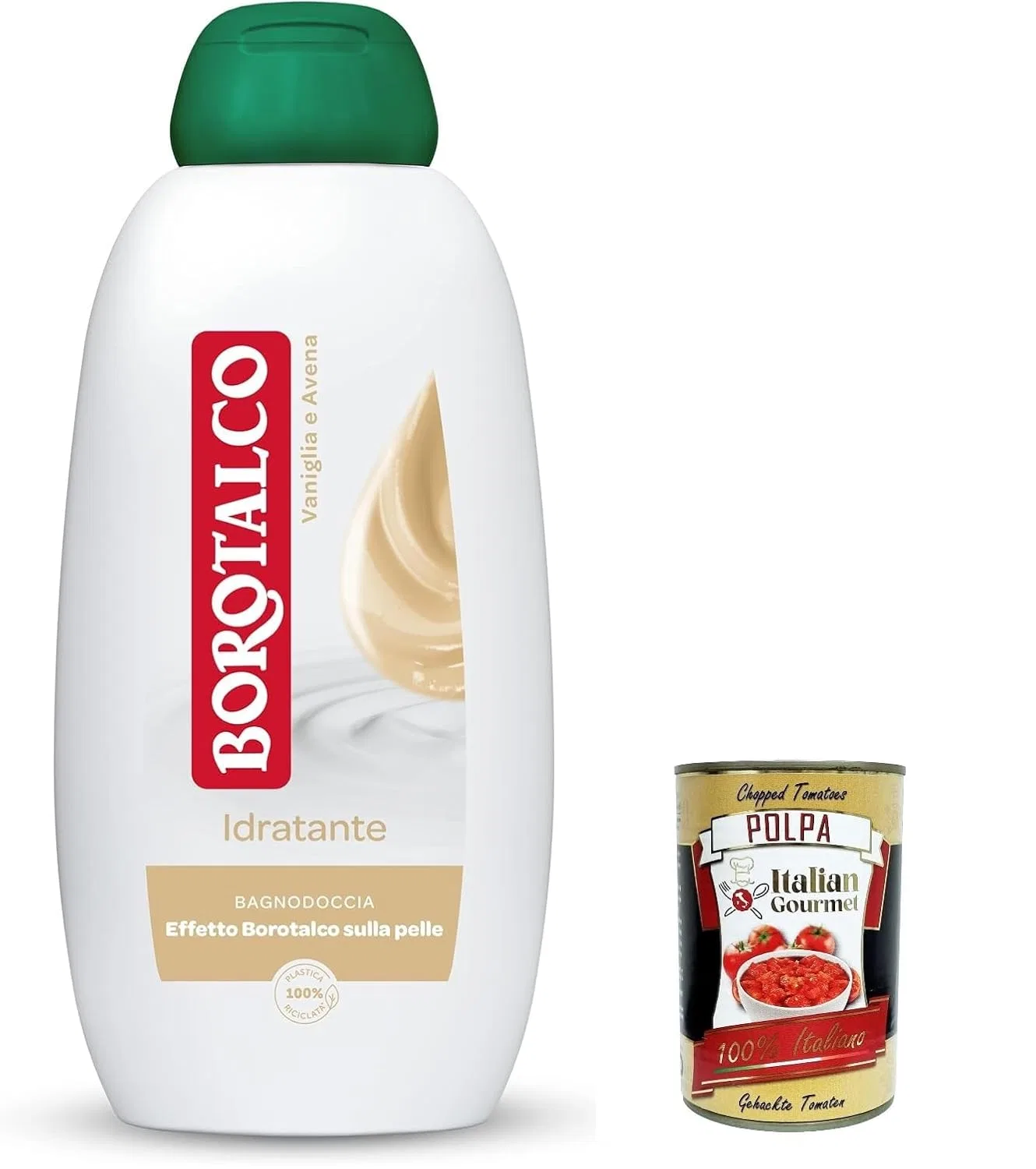 Гель для душа Borotalco Vaniglia e Avena, 12 x 450 мл, Белый Italian Gourmet E.R.