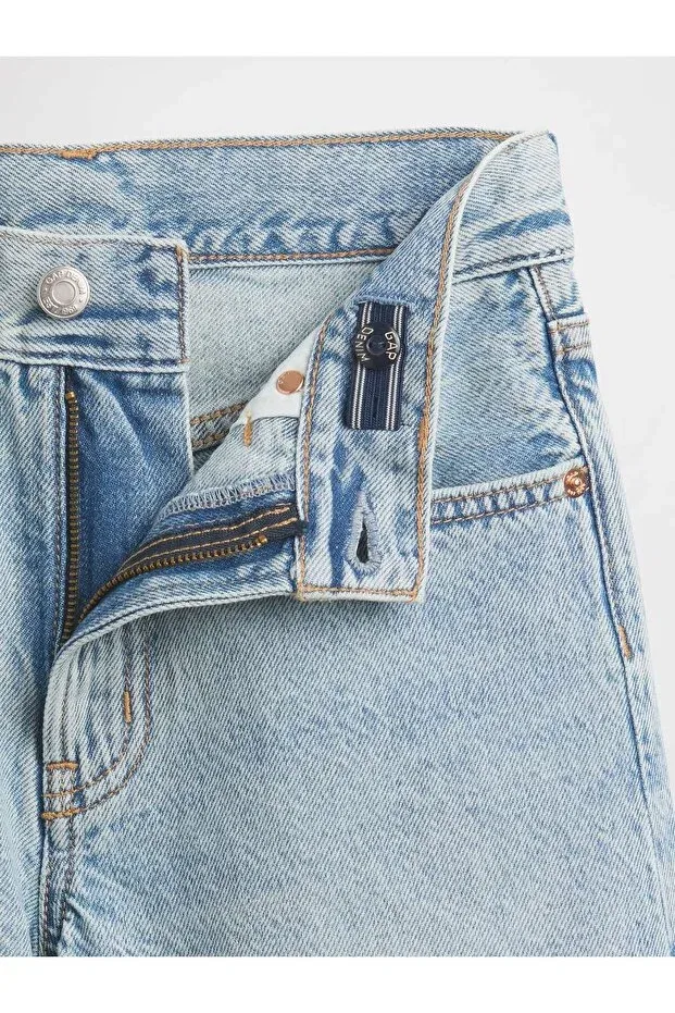 Детские шорты для девочек джинсовые Gap, Light Blue000 — фото 3