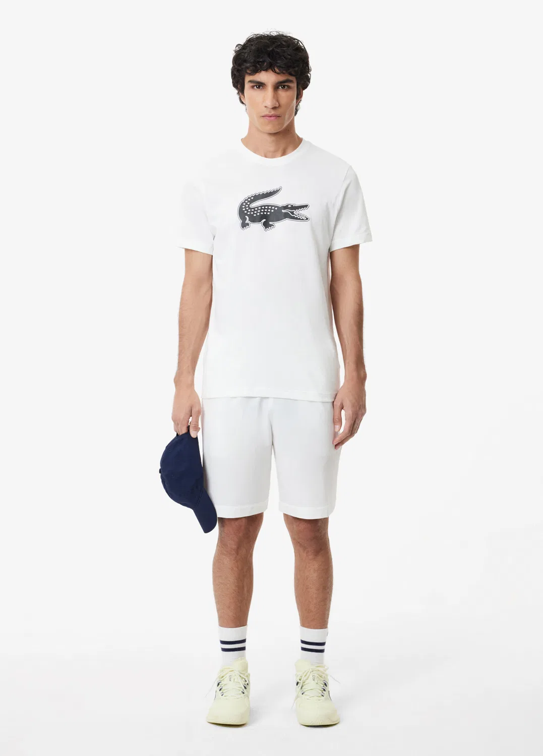 Шорты теннисные Regular Fit Lacoste, white — фото 4