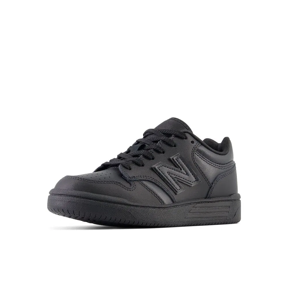 Детские кроссовки для мальчиков на шнуровке 480 V1 New Balance, Black