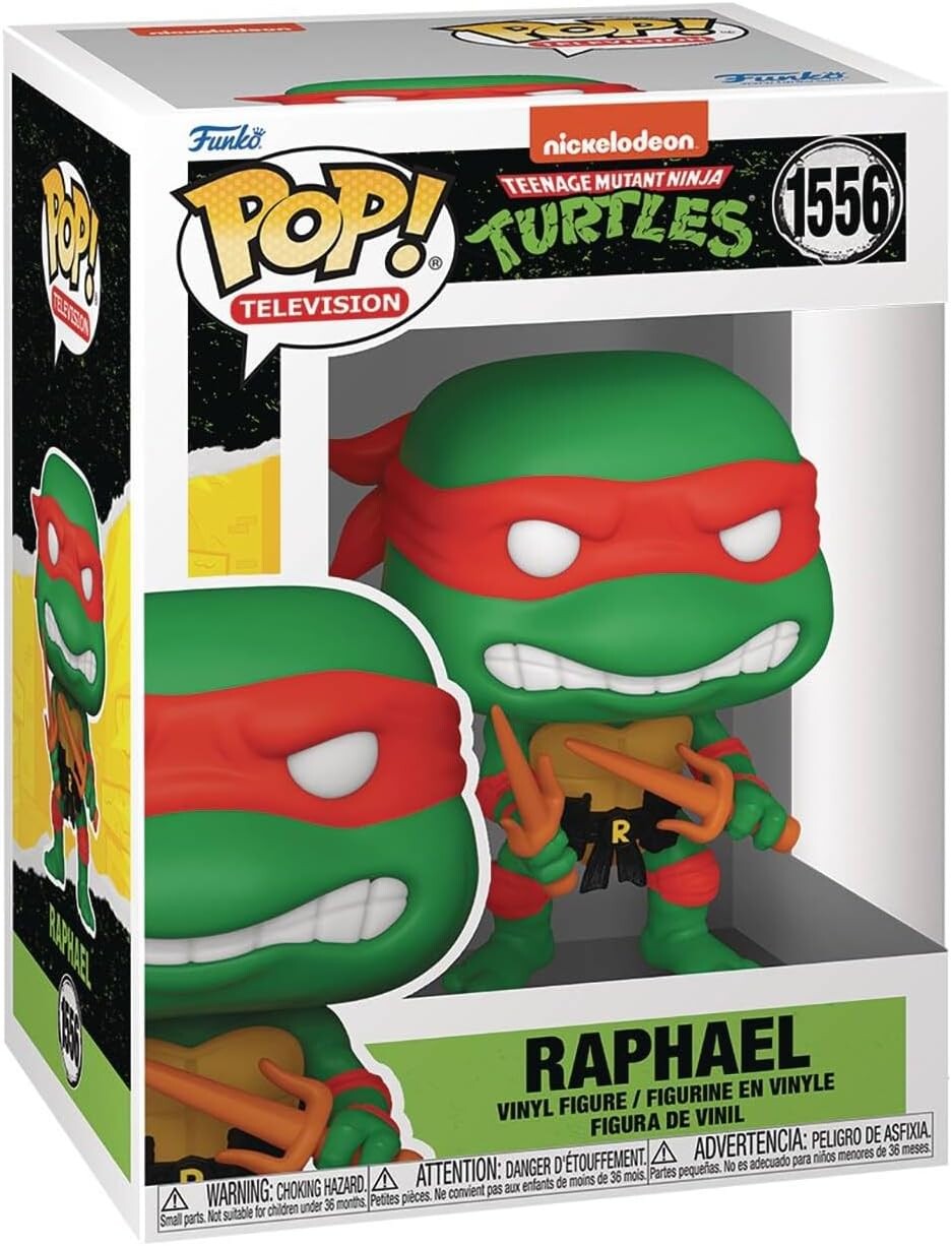 

Виниловая фигурка Funko POP! TV: Teenage Mutant Ninja Turtles, Raphael, 9,5 см