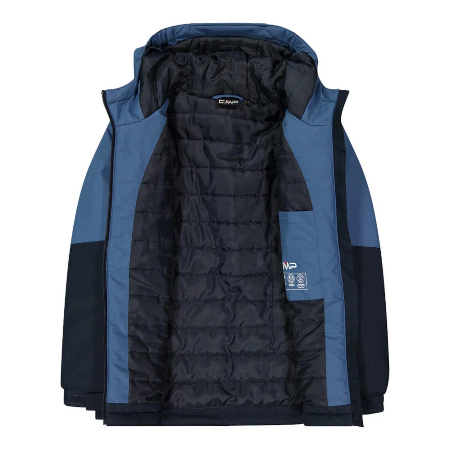 Детская зимняя куртка для мальчиков с капюшоном Kid Jacket Fix Hood CMP, Konigsblau — фото 3