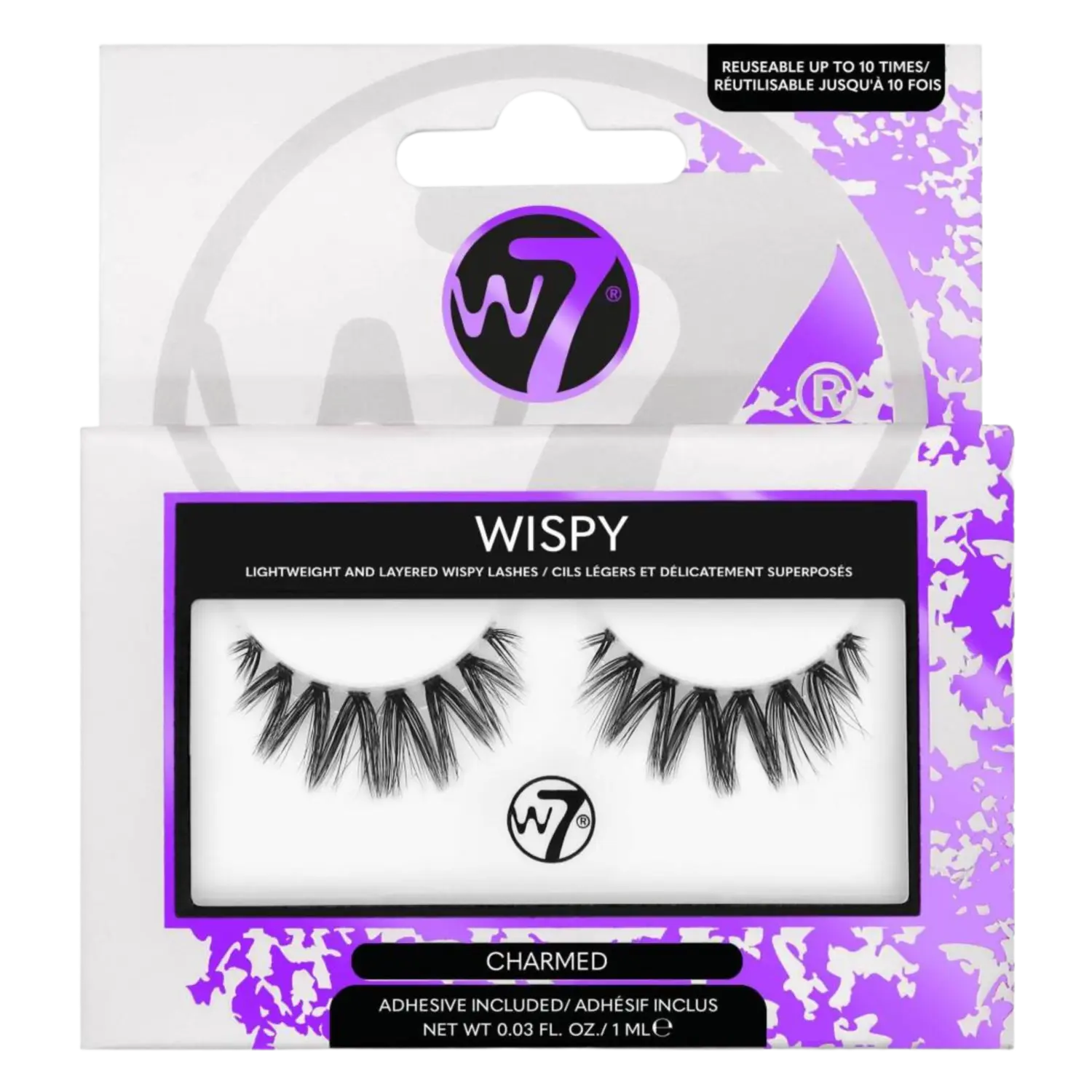 

W7 Wispy Lashes Зачарованные накладные ресницы, 2 шт/1 упаковка