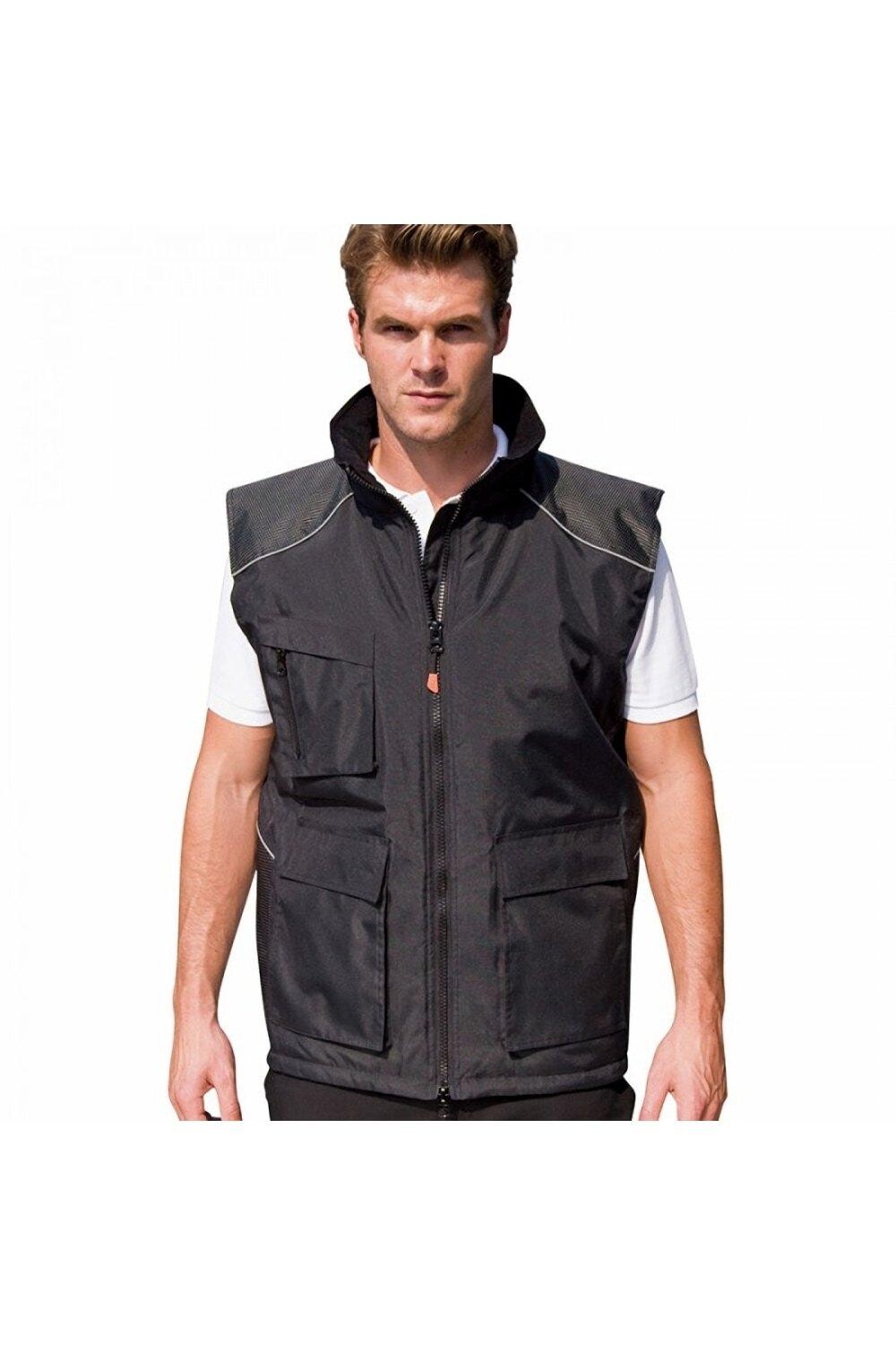 

Жилет/Спецодежда Work-Guard Vostex Bodywarmer Result, черный