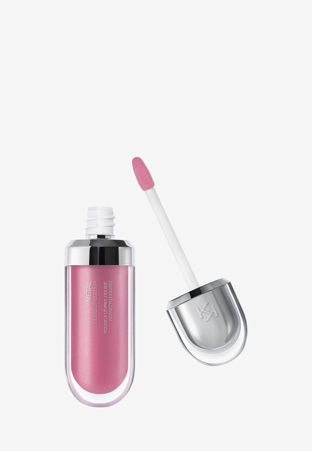 

Жидкая губная помада Metal Liquid Lip Color KIKO Milano, цвет 02 vintage rose