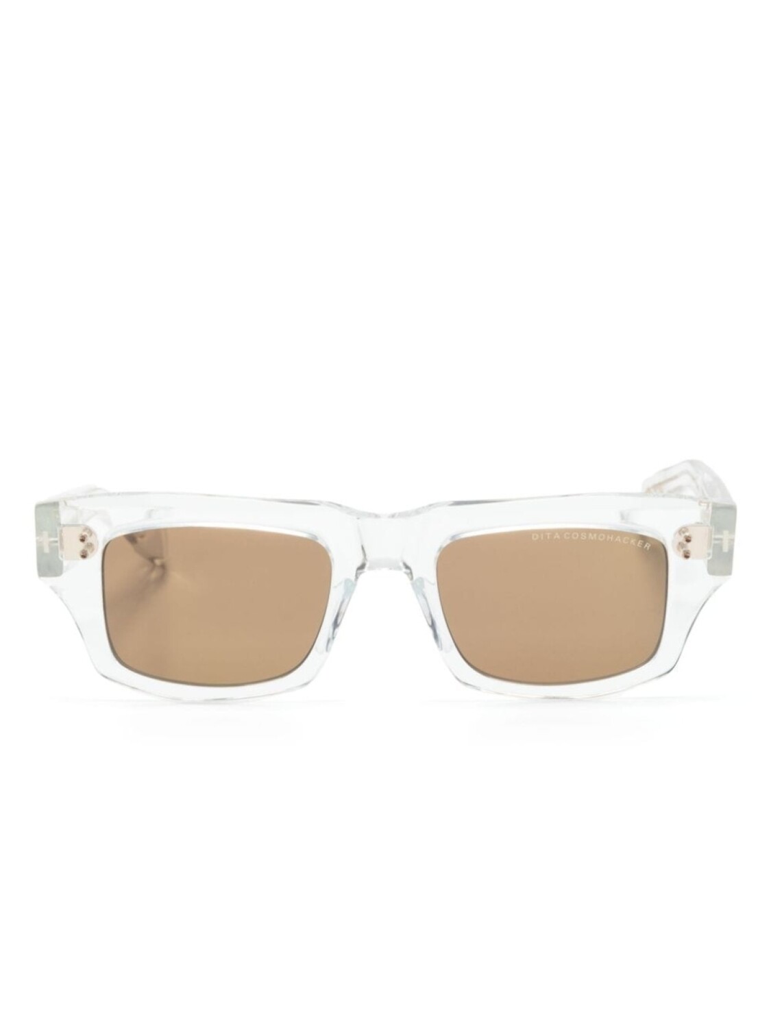 

Dita Eyewear солнцезащитные очки в прямоугольной оправе, белый