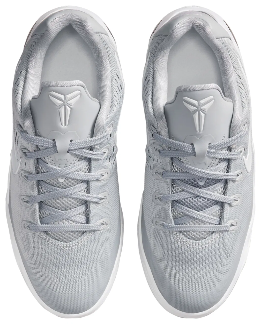 Детские баскетбольные кроссовки Kobe IX EM Nike, цвет Wolf Grey/White — фото 4