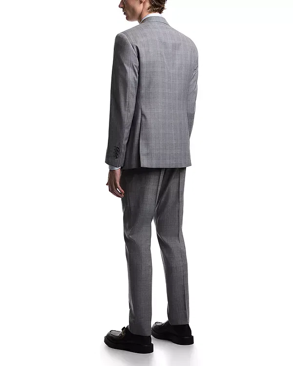 Мужской костюм с пиджаком и брюками G line Regular Fit Emporio Armani, серый — фото 2