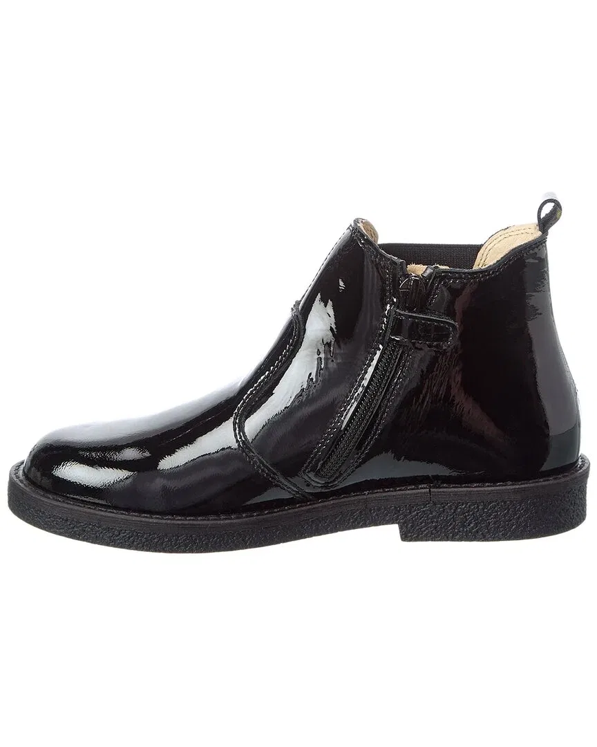 Детские ботинки на молнии замша Naturino Arthur Patent Bootie, черный — фото 2