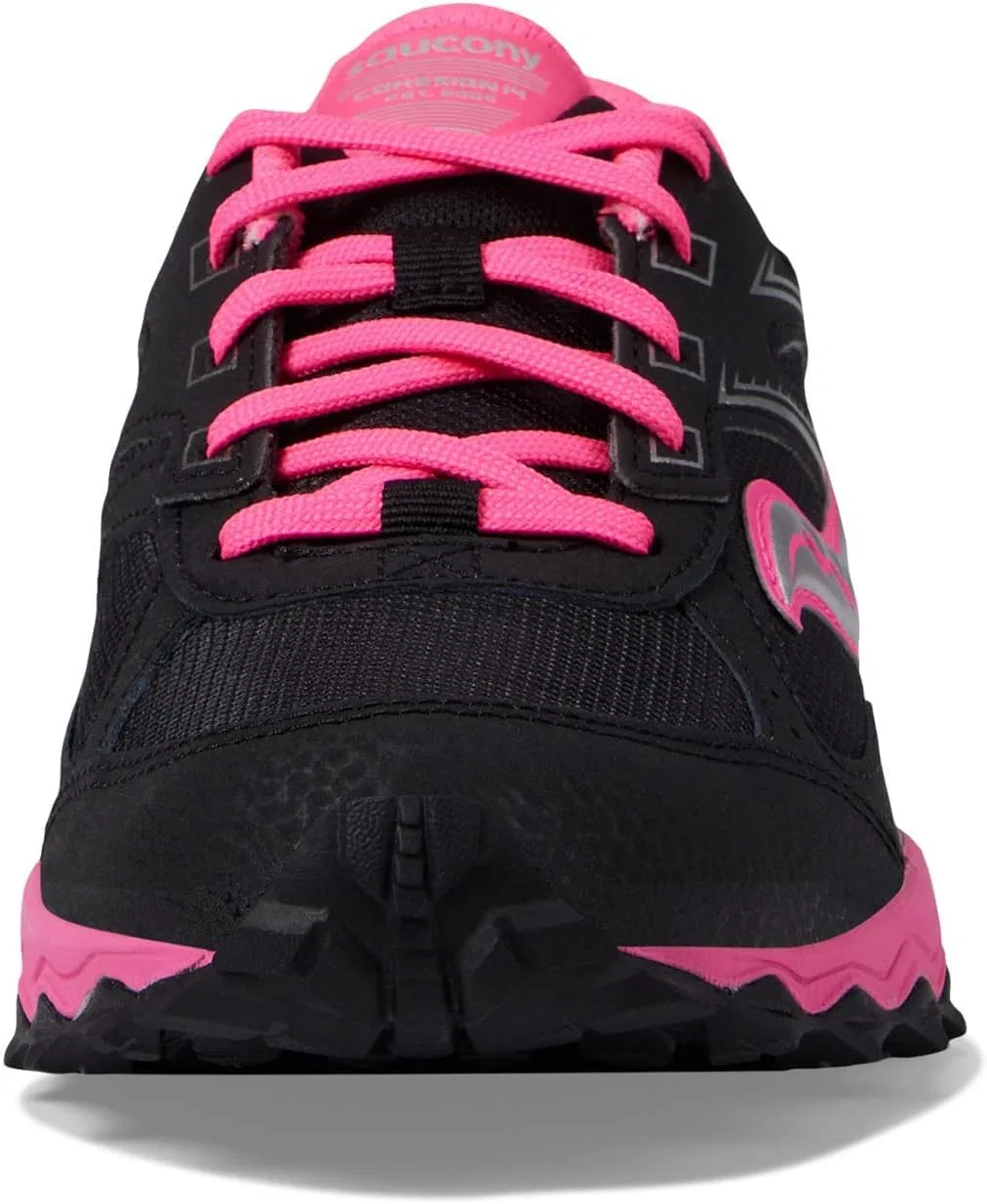 Детские кроссовки для бега Cohesion Tr14 Saucony, Black/Pink — фото 3