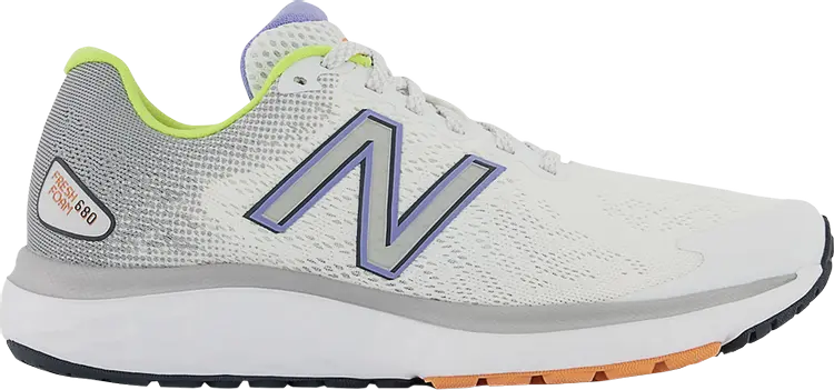 

Кроссовки New Balance Wmns 680v7 'White Vibrant Violet', белый
