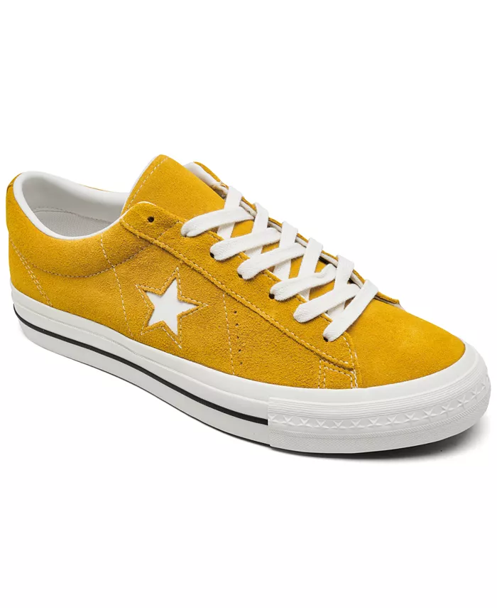 

Мужские повседневные кроссовки One Star 95 от Finish Line Converse, желтый