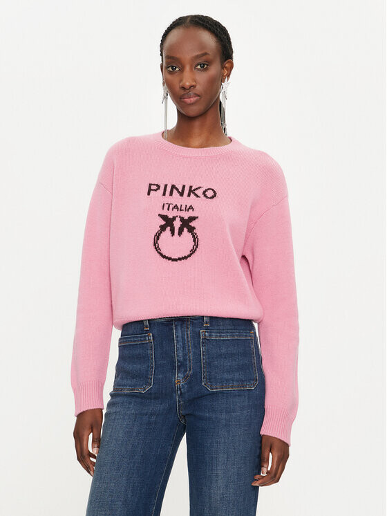 

Свитер обычного кроя Pinko, розовый