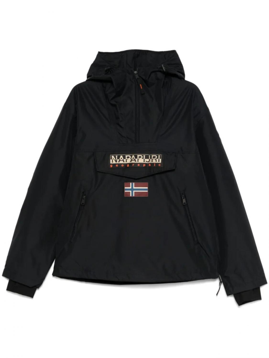 

Анорак Napapijri Rainforest Next Summer, черный