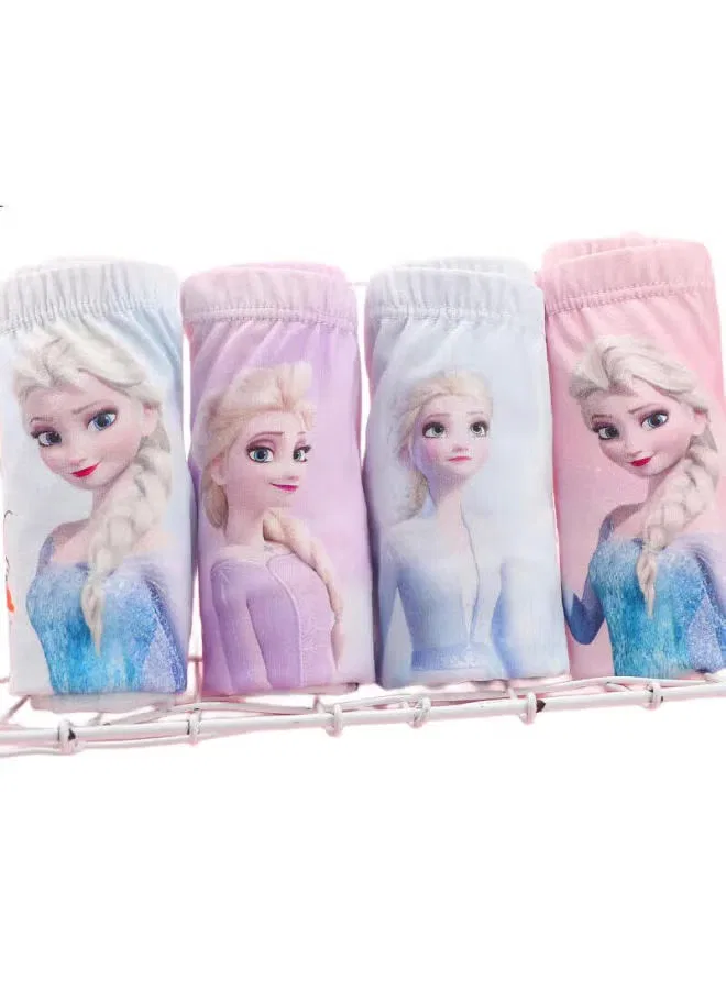 Трусы детские хлопковые с принтом Elsa Disney, в ассортименте — фото 2