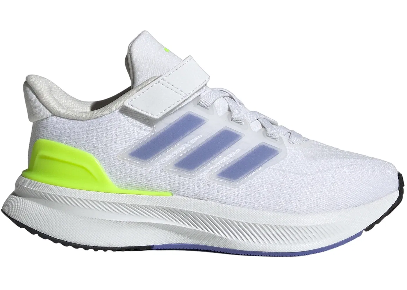 Детские кроссовки Lifestyle Adidas Ultrarun 5, Cloud White Cobalt Blue Lucid Lemon
