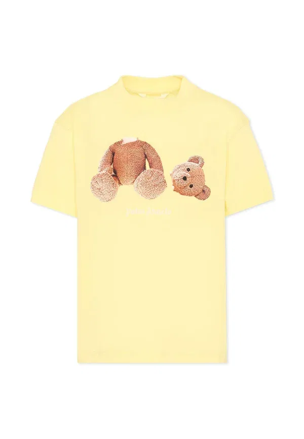 Футболка с принтом животных Palm Angels, Yellow, желтый