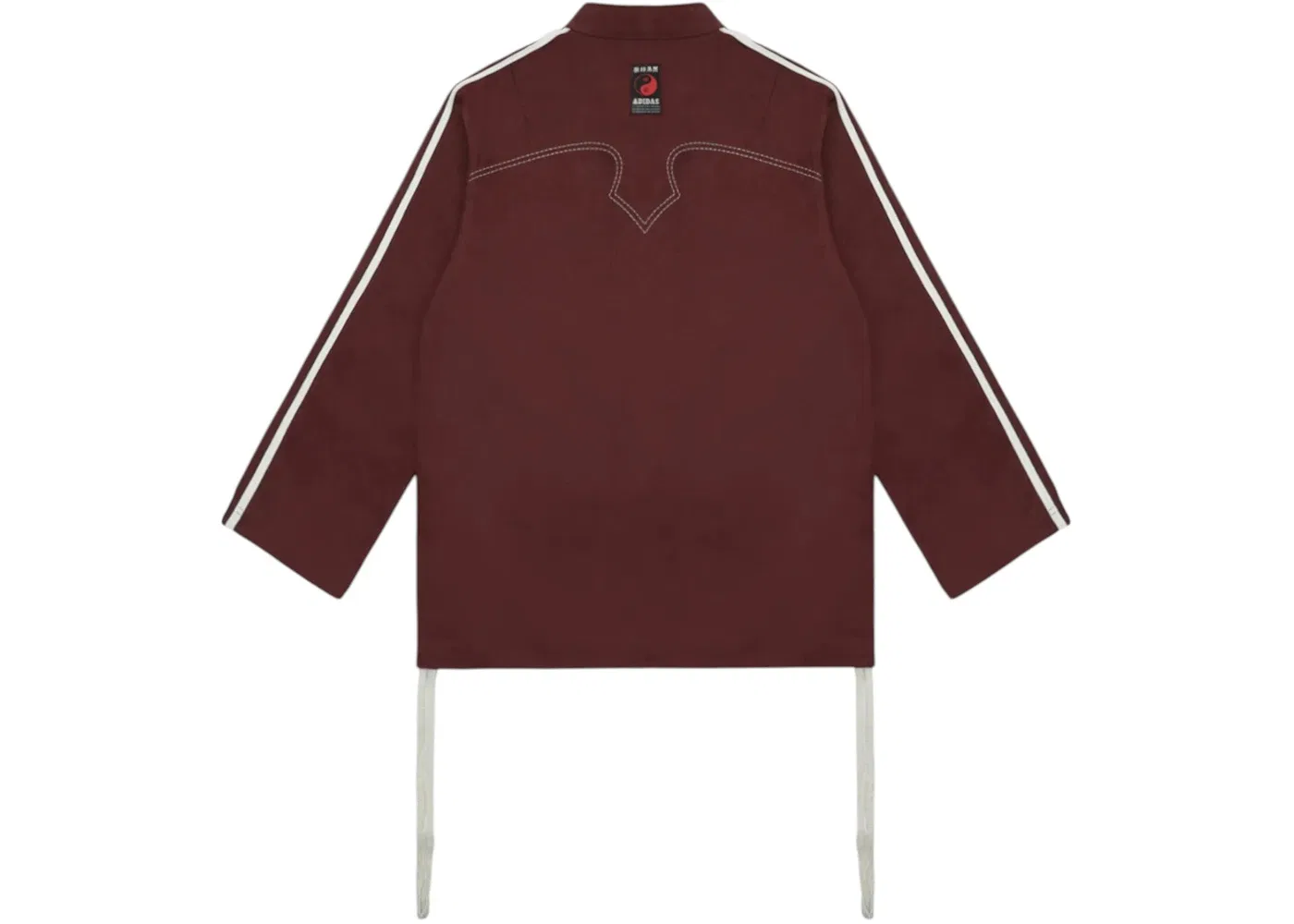 Мужская куртка с длинным рукавом Adidas x Clot Chinese New Year Collection by Edison Chen Track Jacket, Fox Brown — фото 2