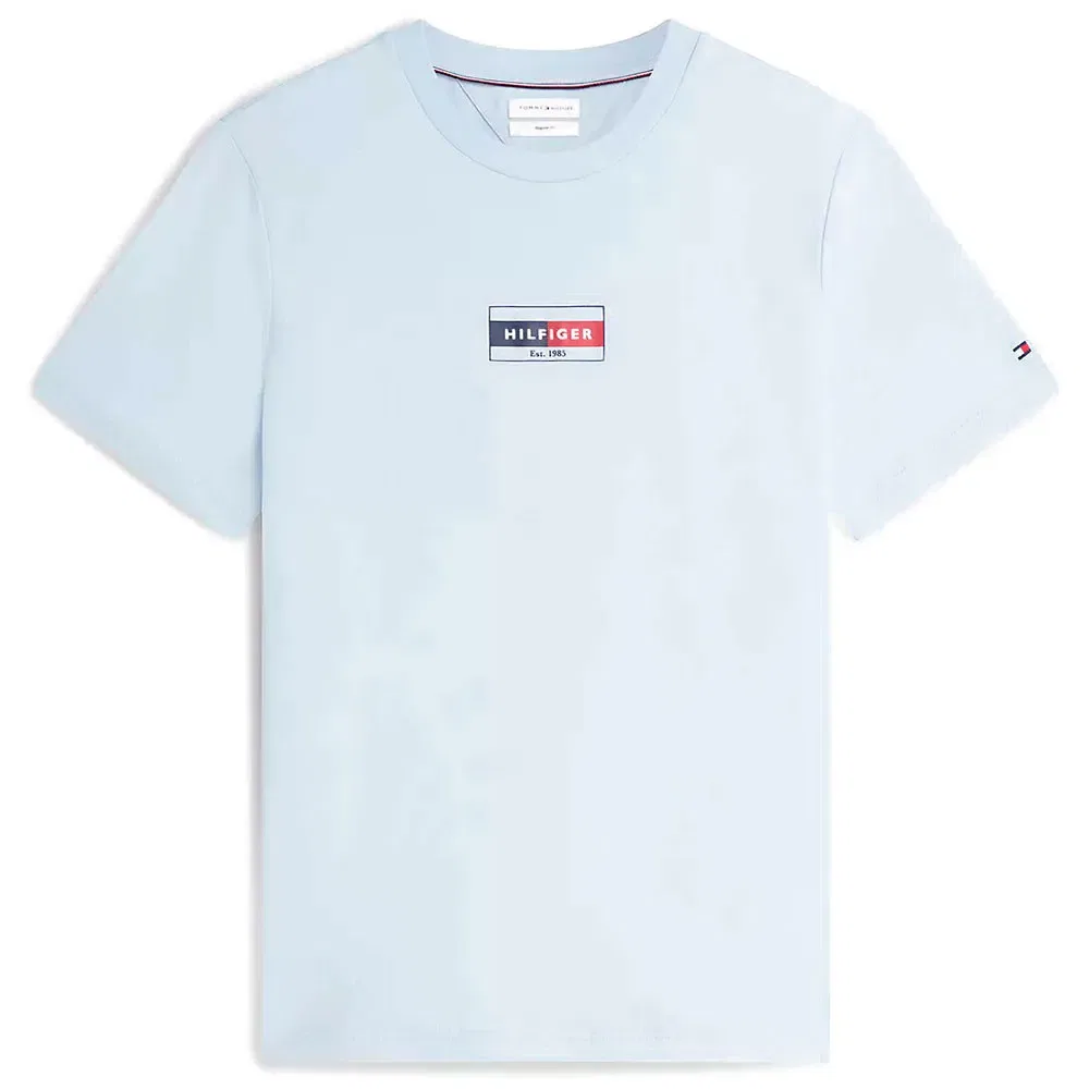 Мужская футболка с принтом Tommy hilfiger Brand Love Small Flag, Blue — фото 3