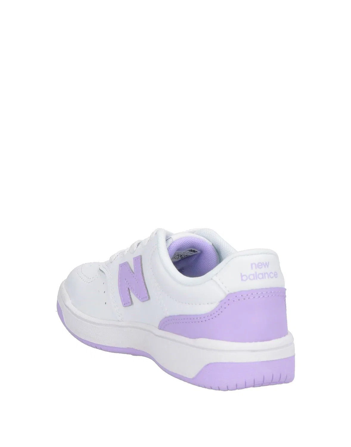 Детские кроссовки для девочек кожаные New Balance, белый — фото 3