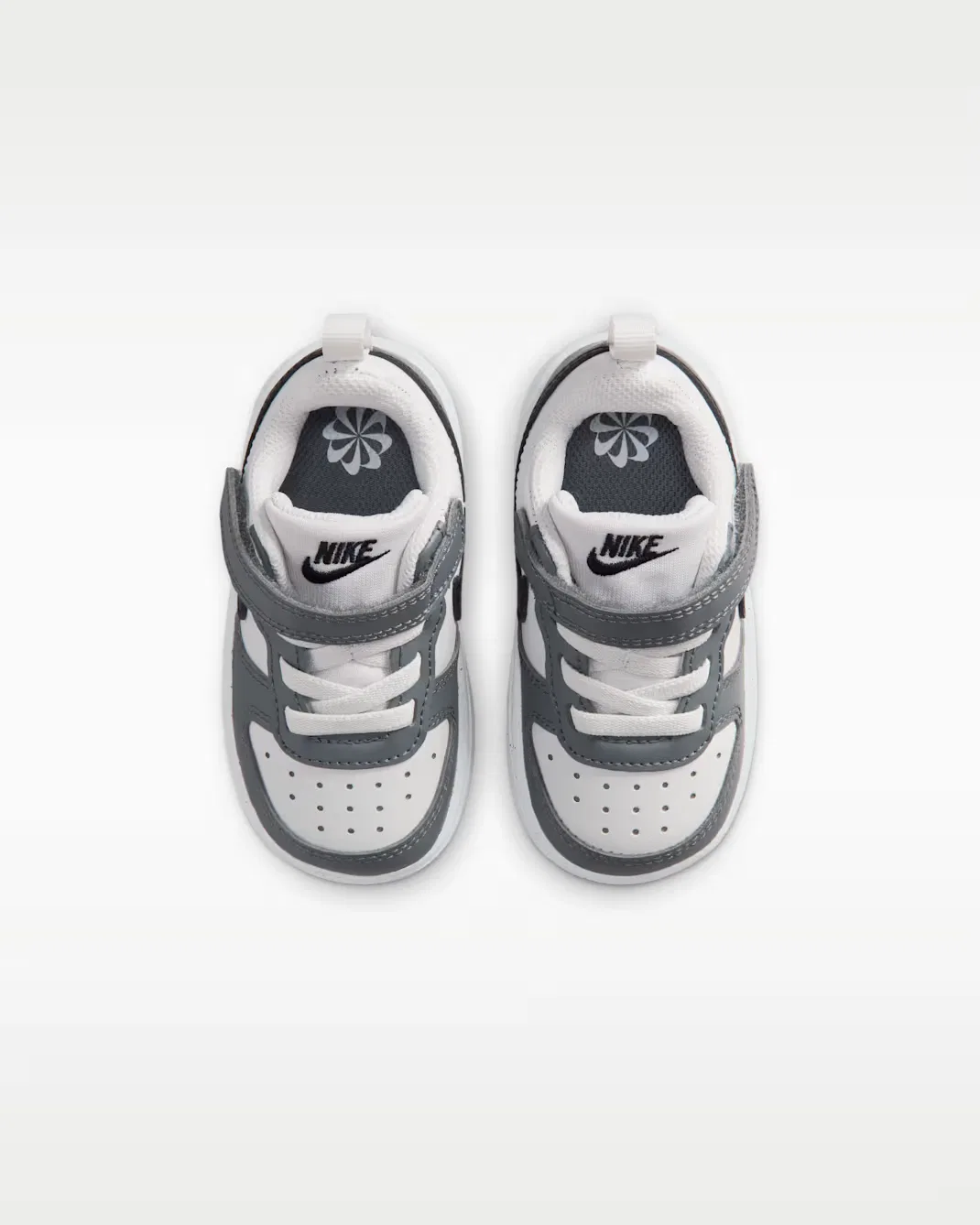Детская/подростковая обувь Nike Court Borough Low Recraft, Platinum Tint/Smoke Grey/White/Black — фото 4